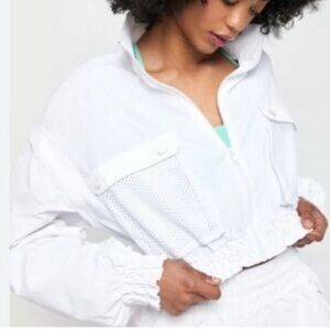 NWT XL Bridget Crop Vest Jacket